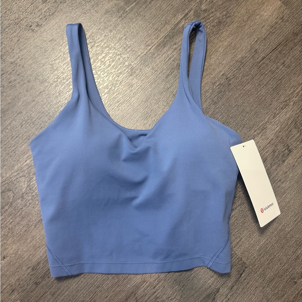 Lululemon Athletica Oasis Blue Align Crop Tank